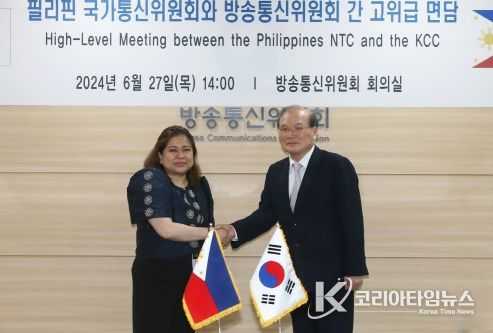 방통위 부위원장, 필리핀 NTC 위원 면담