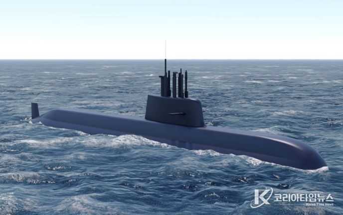 장보고-III Batch-II 후속함(2번함) 가상 이미지