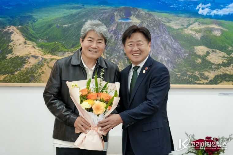 국민 트로트가수 진성, 변함없는 제주사랑 실천