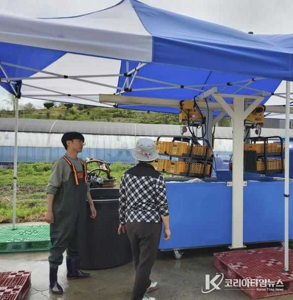 볍씨 온탕소독기 무상 이용 서비스