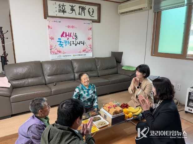 장흥군 부산면, 장수 어르신 생신상 차려드리기 추진