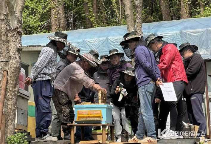 초보 양봉인을 위한 실습 중심 교육 ‘호응’