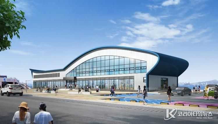 건어매장신축공사착공