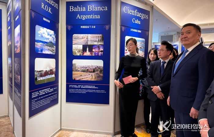 육동한 춘천시장, 다롄 우호도시 원탁회의 참석 춘천시 바이오 비전 발표