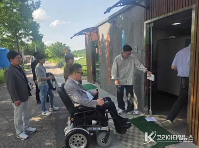 대전시의회 장애인특위, 공중화장실 22개소 전수 점검