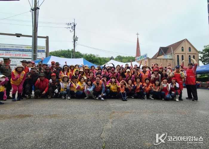 자원봉사로 상쾌한 하루… 남양주시, 이불 150채 세탁 지원