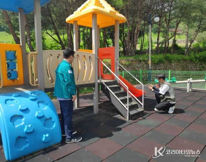 정선군, ‘어린이 놀이시설 52곳 전수 점검’