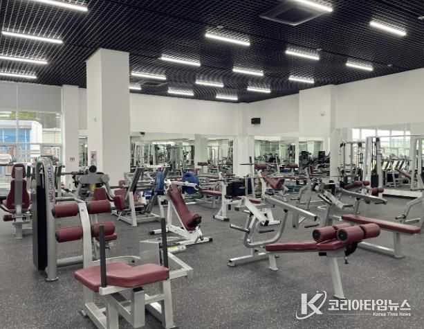 보은국민체육센터 헬스장 프리미엄 피트니스 공간으로 대변신