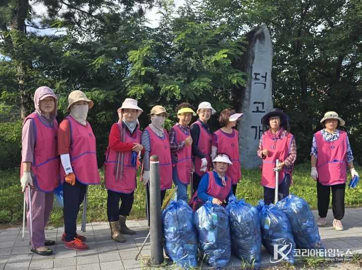 수해 복구 생필품 후원·환경정화 등 지역사회 온정