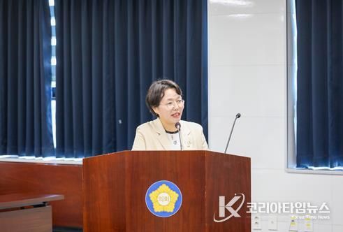 광주광역시 동구의회 이지애 의원, 고향사랑기부금 조례 개정