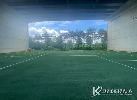 광산구, 진곡산단 족구장 시설개선 완료