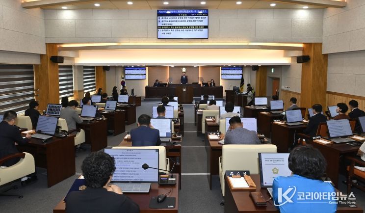 광주 북구의회, 제304회 임시회 마무리