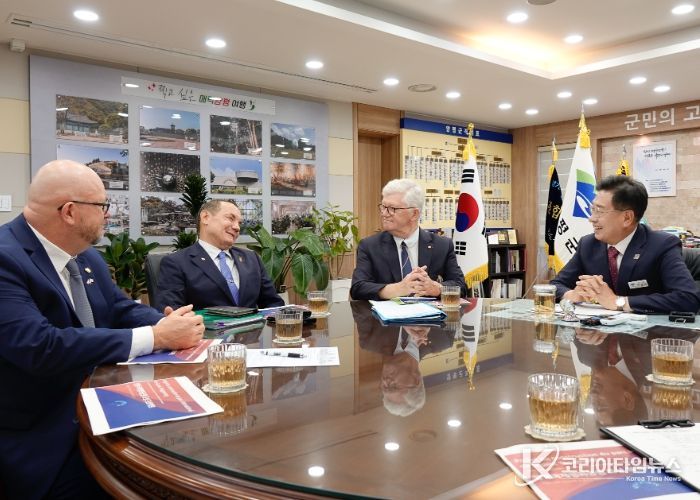 프랑스 관계자와 우호 협력 논의