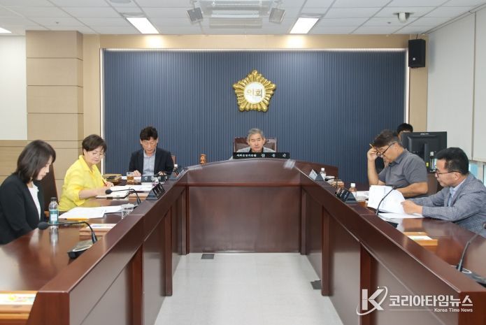 제122회 임시회 폐회 중 의회운영위원회 개최’