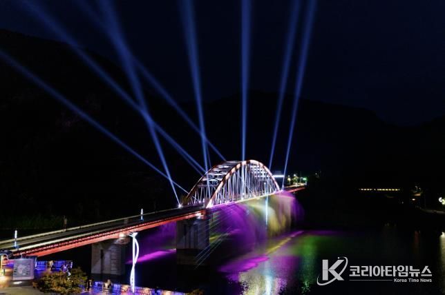 단양 야경 사진