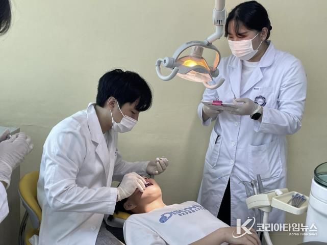 저소득층 아동 치과 치료비 지원 사업 치과 진료 모습