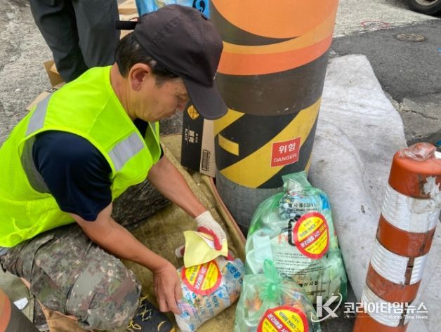 경산시, 9월부터 샐활쓰레기 배출시간 미준수 집중 단속
