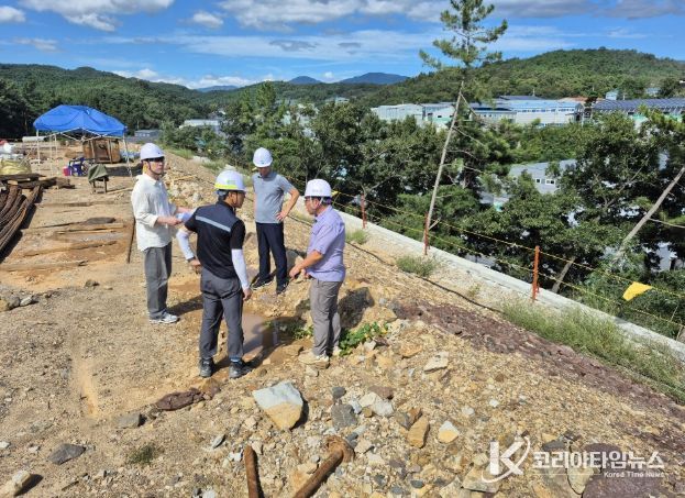 칠곡군, 추석 앞두고 건축공사장 안전점검 실시
