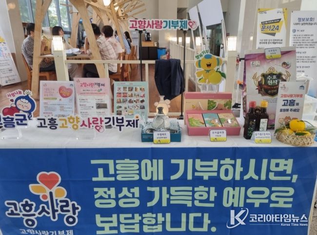 고흥군, 추석 명절 ‘고향사랑기부제’ 답례품 인기