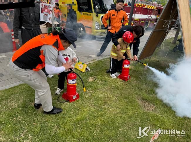 천안서북소방서, 천안흥타령춤축제서 안전문화 확산 나선다