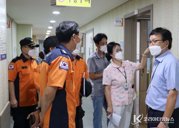 광명소방서, 추석 앞두고 중점관리대상 현장안전지도