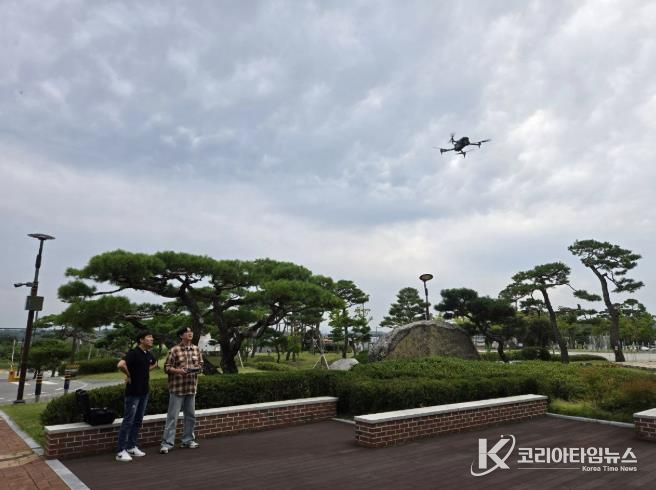 예천군, 지적직 공무원 드론 자격증 취득