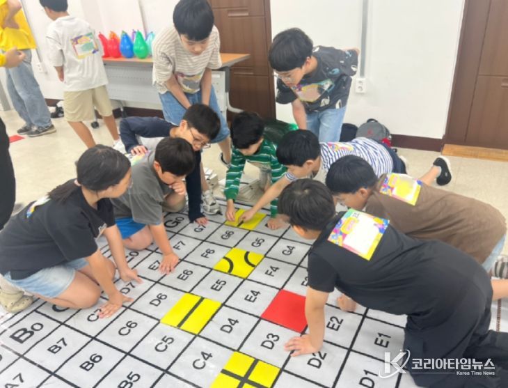 27일 국립중앙과학관에서 진행된 창의과학캠프