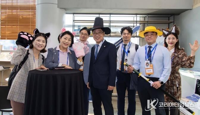 부천시의회 김병전 의장, 부천국제만화축제서 만화도시 위상 강조