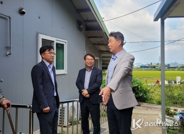 김동구 전북도의원, 장애인가구 주거환경 개선 현장 점검 나서