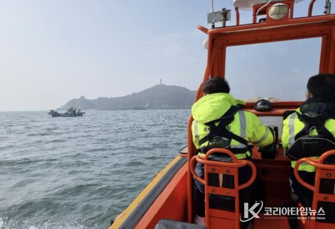 불법어업 지도·단속 모습.