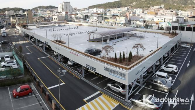 남문공영주차장 모습.