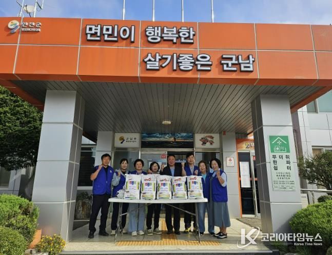 연천군 바르게살기운동 군남면협의회, 추석맞이 햅쌀(10kg) 20포 기탁