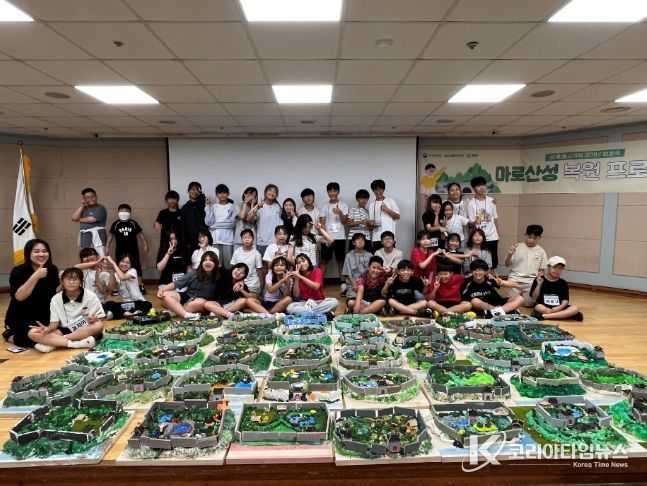 사라실예술촌, 마로산성 디오라마 복원 프로젝트 진행