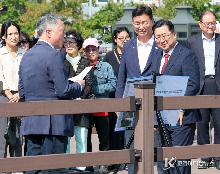 올해 첫 자치구 방문