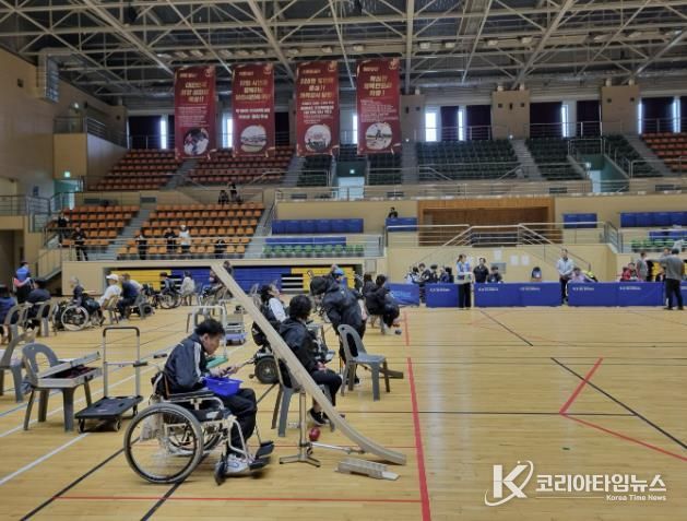 보치아 경기 사진