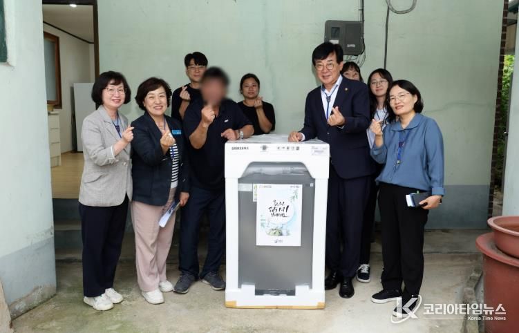 장흥군, 재가 의료급여 대상자에 필수 가전 지원