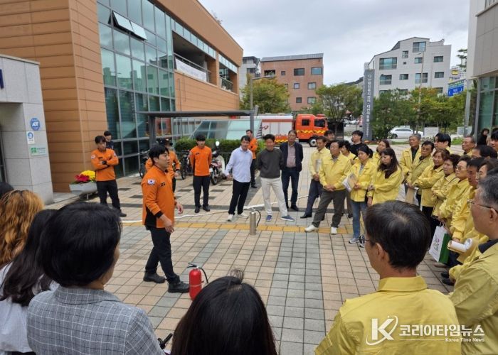 남양주시 다산행정복지센터, 2025년 소방합동훈련 실시…“실전 같은 훈련으로 대응 역량 강화”