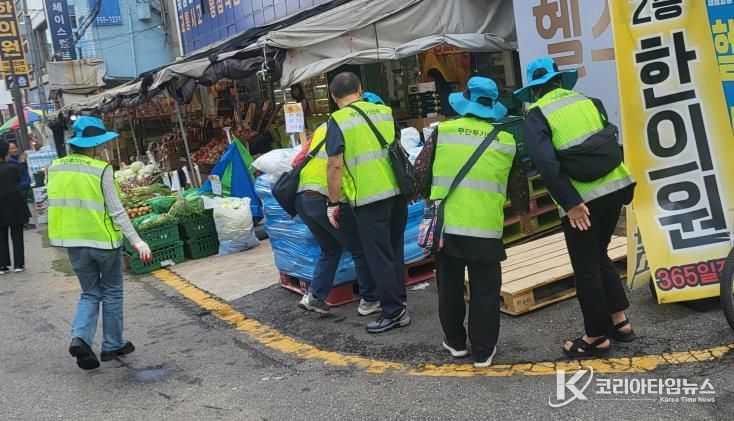 구리시, 구도심 상업지구의 청결한 환경 조성을 위해 특별 관리 추진