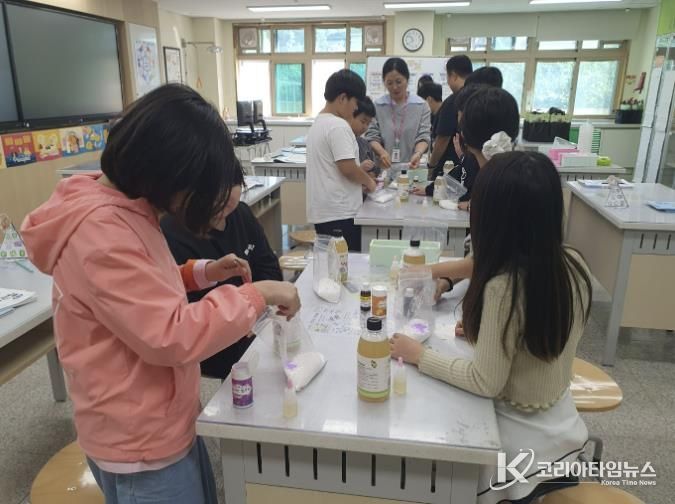 동두천시, 탑동초등학교에서 유용미생물(EM) 교육 실시