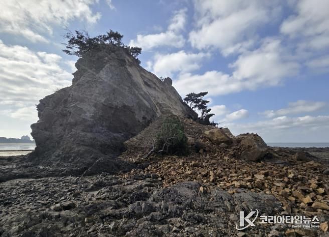 사고가 발생한 할미 할아비 바위 모습