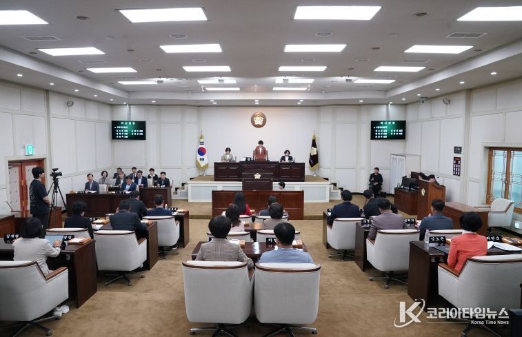 22일 열린 수성구의회 제272회 임시회 제2차 본회의