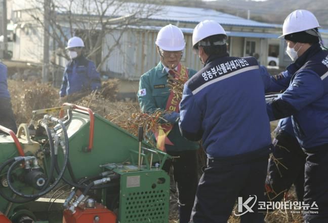 홍성군, 농가 영농부산물 처리 부담 덜어준다