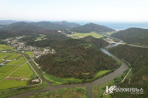 북미질부성 전경.