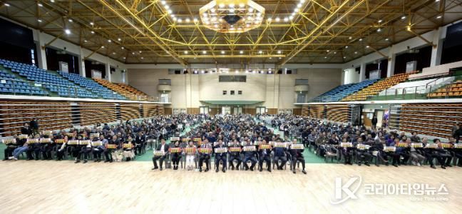 제천시 노인의날 기념행사, ‘송전선로 제천경유 반대’ 결의문 낭독