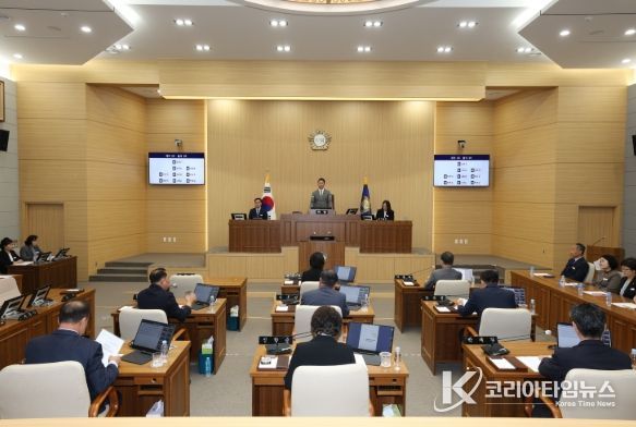 제281회 예천군의회 임시회 폐회