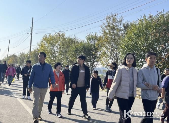 지난해 한천천 탐방 축제 사진