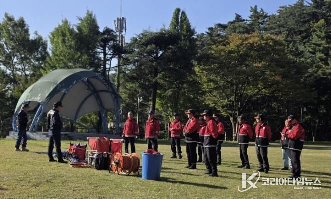 홍성군, 가을숲에 안전을 더하다