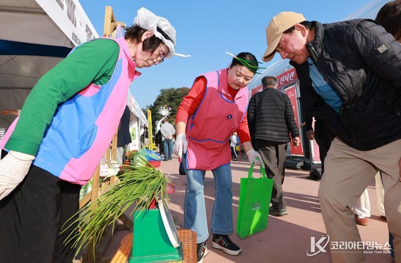 예천 쪽파 홍보 앞장