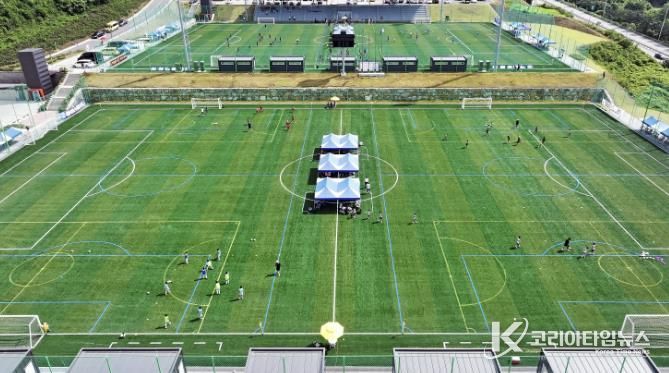 괴산군 스포츠타운 전경