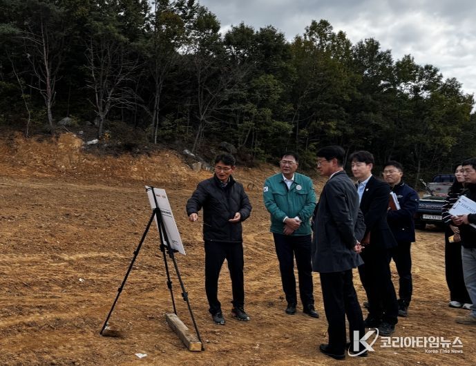 신대호 김해부시장 산불감시초소 격려차 방문